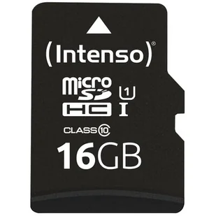 Intenso MicroSDHC Class 10 16GB (3413470) - Karty pamięci - miniaturka - grafika 1