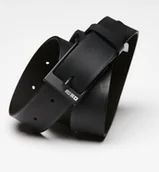 Paski - Big Star HH674135 pasek unisex czarny skóra naturalna 35 mm - miniaturka - grafika 1