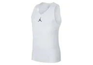 Koszulki męskie - Nike Air Jordan Breathe Ultimate Flight Jersey White - miniaturka - grafika 1