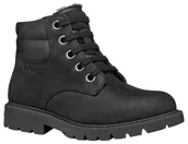 Botki damskie - Geox J SHAYLAX BOY B Botki, czarne, 38 EU, Czarny, 5 UK Child - miniaturka - grafika 1