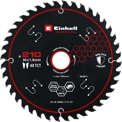 Tarcza do cięcia EINHELL 583622 210 mm