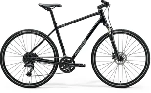 Rower crossowy Merida CROSSWAY 300 L(55) GLOSSY BLACK(SILVER) - Rowery - miniaturka - grafika 1