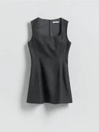 Sukienki - Reserved - Sukienka mini - jasnoszary - miniaturka - grafika 1