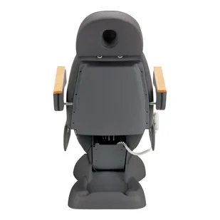 Fotel kosmetyczny elektryczny SILLON Lux 3 silniki szary, szara podstawa - Fotele kosmetyczne - miniaturka - grafika 7