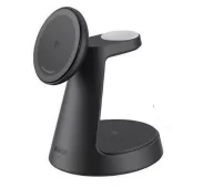 Ładowarki do telefonów - Anker 3w1 MagGo Pad Czarny - miniaturka - grafika 1
