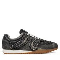 Sneakersy damskie - Sneakersy Lasocki YD3970-3 Czarny - miniaturka - grafika 1