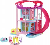 Domki dla lalek - Barbie Chelsea Domek zabaw Zestaw do zabawy z akcesoriami HHX44 Mattel - miniaturka - grafika 1