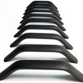 Zawiasy, okucia i inne akcesoria - Rozstaw otworów 96 mm, uchwyty do szafek kuchennych i gałki do szuflad 10X, uchwyty do szuflad w szafach, uchwyty do mebli sypialnianych, wykończenie - miniaturka - grafika 1