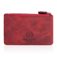 Etui na klucze - Czerwone Skórzane Etui Na Klucze Vintage Paolo Peruzzi T-51-Rd - miniaturka - grafika 1