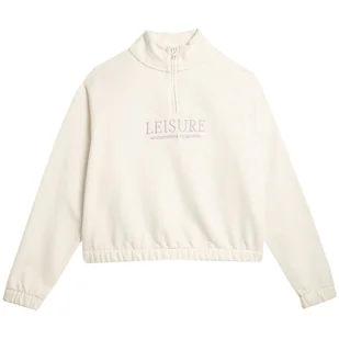 Bluza damska 4F F0718 kremowa 4FAW23TSWSF0718 12S L - Bluzy damskie - miniaturka - grafika 1