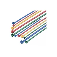 Pozostałe akcesoria sieciowe - Techly Opaski nylonowe Techly zaciskowe 200 szt. kolor MIX 306479 - miniaturka - grafika 1