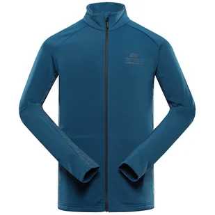 Męska bluza Alpine Pro Goll Rozmiar: XXL / Kolor: turkusowy - Bluzy sportowe męskie - miniaturka - grafika 1