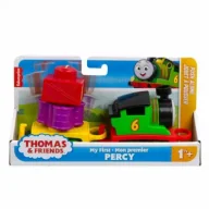 Pociągi dla dzieci - Tomek i Przyjaciele. Moja pierwsza lokomotywa Percy Mattel - miniaturka - grafika 1