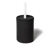 Miseczki i talerzyki dla dzieci - Avanchy La Petite Silikonowy Kubeczek Dla Dziecka 6M+ Black - miniaturka - grafika 1
