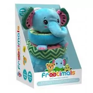 Grzechotki dla dzieci - Przytulanka pluszowa uspokajająca piramidka pluszowa Frootimals melany melephant - miniaturka - grafika 1