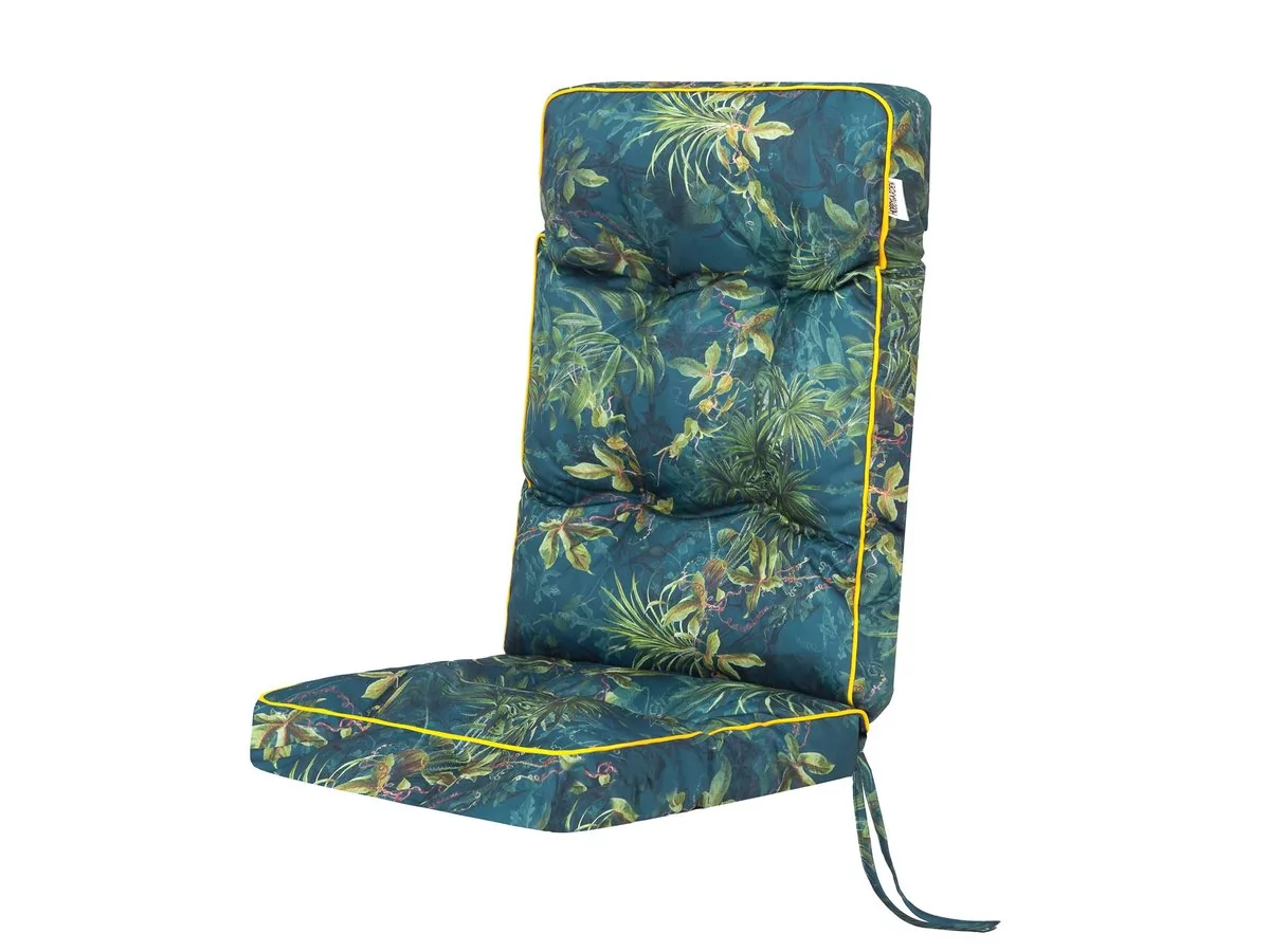 Poduszka na krzesło ogrodowe, Lena, Zielona Trawa, 50x50x70 cm
