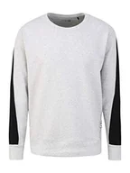 Koszulki i topy damskie - Schiesser Men's Mix & Relax Langarmshirt Rundhals Piżama Top, szary (grau-mel. 202), 48 - miniaturka - grafika 1