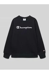 Bluza z nadrukiem z logo - Champion - Bluzy damskie - miniaturka - grafika 1