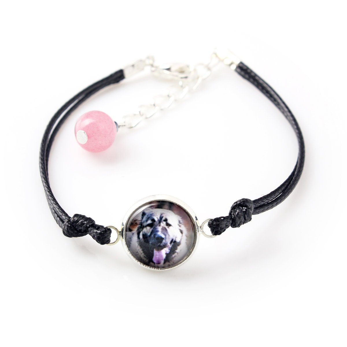 Owczarek kaukaski - bransoletka z twoim zdjęciem handmade, wyjątkowa biżuteria marki Art-Dog