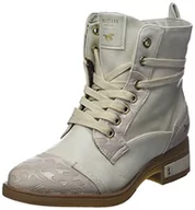 Botki damskie - Mustang Damskie sztyblety 1293-501, Ice, 40 UE - miniaturka - grafika 1