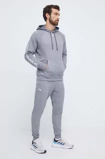 Dresy męskie - Under Armour dres męski kolor szary - grafika 1