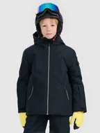 Kurtki i płaszcze dla chłopców - 4F Kurtka snowboardowa membrana 8000 chłopięca - czarna 122 (6-7 lat) - miniaturka - grafika 1