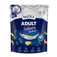 Sucha karma dla psów - Baltica Adult Salmon Hypoallergenic M 1kg ŁOSOŚ MAŁE RASY - miniaturka - grafika 1