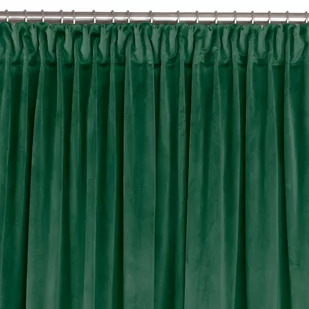 Zasłona VILA kolor butelkowa zieleń styl klasyczny taśma smok transparentna 5 cm velvet 200x270 homede - CURT/HOM/VILA/VELVET/PL - Zasłony - miniaturka - grafika 1