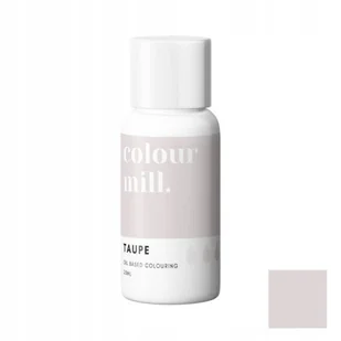 Barwnik olejowy Colour Mill 20ml TAUPE Cielisty Szary SPOŻYWCZY do mas - Dodatki do ciast w proszku - miniaturka - grafika 1