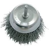 Materiały ścierne - Proline Szczotka doczołowa z drutu falowanego z trzpieniem 60mm 32406 PX32406 - miniaturka - grafika 1