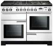 Kuchenki gazowo-elektryczne - Kuchnia FALCON Professional Deluxe 110 Biały chrom - miniaturka - grafika 1