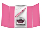 Pióra wieczne - Pelikan Pióro wieczne + atrament Classic F M205 Rose Quartz  w pudełku prezentowym - miniaturka - grafika 1