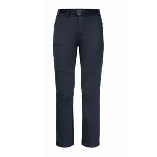 Męskie spodnie softshellowe Jack Wolfskin STOLLBERG PANTS M night blue - 46 - Spodnie sportowe męskie - miniaturka - grafika 1