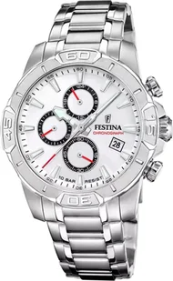 Zegarek Zegarek Festina F20704-1 Timeless Chronograph - Zegarki męskie - miniaturka - grafika 1