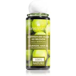 Orientana Ajurwedyjski Olejek do włosów AMLA i BHRINGRAJ, 105ml ORI06997 [5290784] - Olejki do ciała i włosów - miniaturka - grafika 1