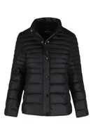 Kurtki damskie - Damska Kurtka Przejściowa Pikowana Czarna Puchowa Volcano J-como M - miniaturka - grafika 1