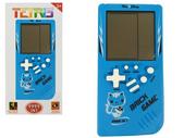 Zabawki interaktywne dla dzieci - LEANToys Gra Elektroniczna Tetris Brick Game Niebieska 9265 - miniaturka - grafika 1