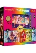 Puzzle - puzzle 3w1 rainbow high - miniaturka - grafika 1