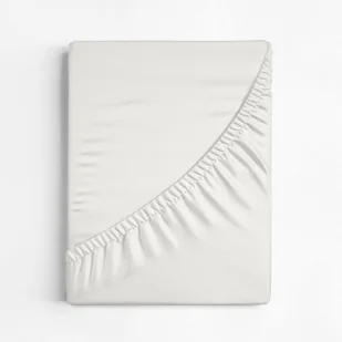 Prześcieradło gład. 140x200 cm, kremowe , 50% bawełna/50% poliester szt. 1 - Prześcieradła - miniaturka - grafika 1
