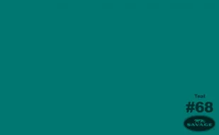 Savage Widetone kartonowe 1.36x11 m - 68 Teal - Tła fotograficzne - miniaturka - grafika 1
