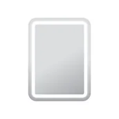 Lustra - Lustro Toro 50 x 70 cm z oświetleniem - miniaturka - grafika 1