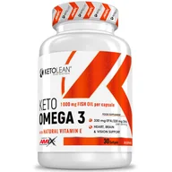 Witaminy i minerały dla sportowców - Amix KetoLean Keto Omega 3 30caps - miniaturka - grafika 1