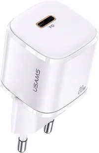 P4Y Ładowarka sieciowa US-CC124 USB-C 20W biały - Ładowarki do telefonów - miniaturka - grafika 1