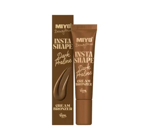 MIYO Insta Shape BRONZER W KREMIE Dark Praline 15ml - Bronzery i konturowanie twarzy - miniaturka - grafika 1