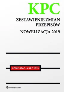 Kodeks postępowania cywilnego Zestawienie zmian przepisów - Prawo - miniaturka - grafika 3
