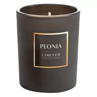 Świece - Świeca zapachowa Peonia o zapachu peonii w szkle ozdobnym 200g LIMITED COLLECTION Eurofirany - miniaturka - grafika 1