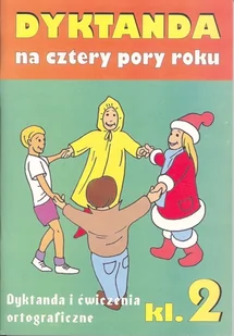 Robert Zaręba Dyktanda na cztery pory roku SP kl.2 - Pomoce naukowe - miniaturka - grafika 2