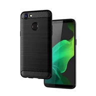 Etui i futerały do telefonów - Forcell Futerał CARBON do OPPO A12 czarny - miniaturka - grafika 1