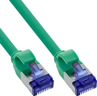 Patchcordy - InLine® Patchkabel Slim, Cat.6A, S/FTP, TPE LSZH flexibel, PoE, grün, 25m - miniaturka - grafika 1