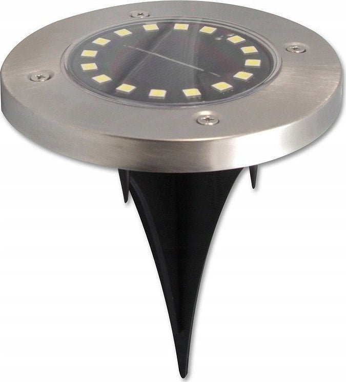 Lampa solarna LED 16xSMD wbijana ogrodowa nie wyma